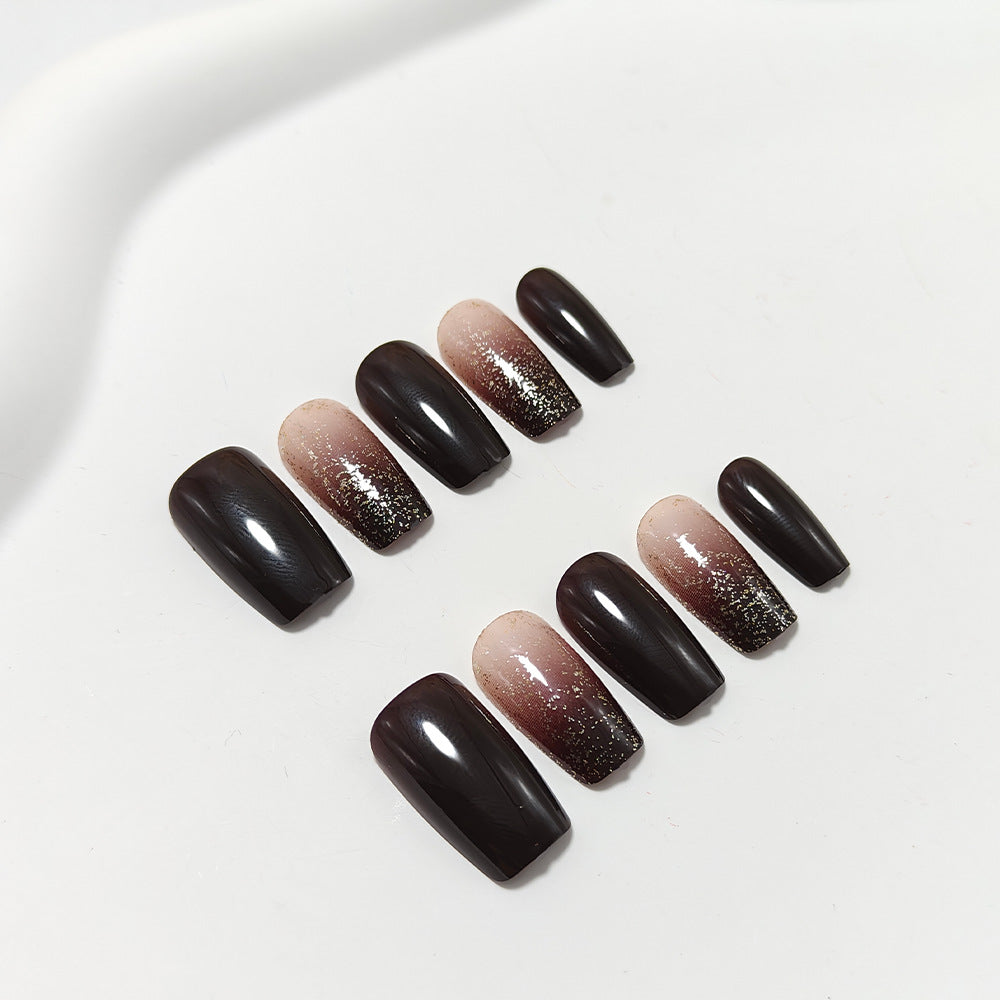 Artifical nails with glitter design Stornfield