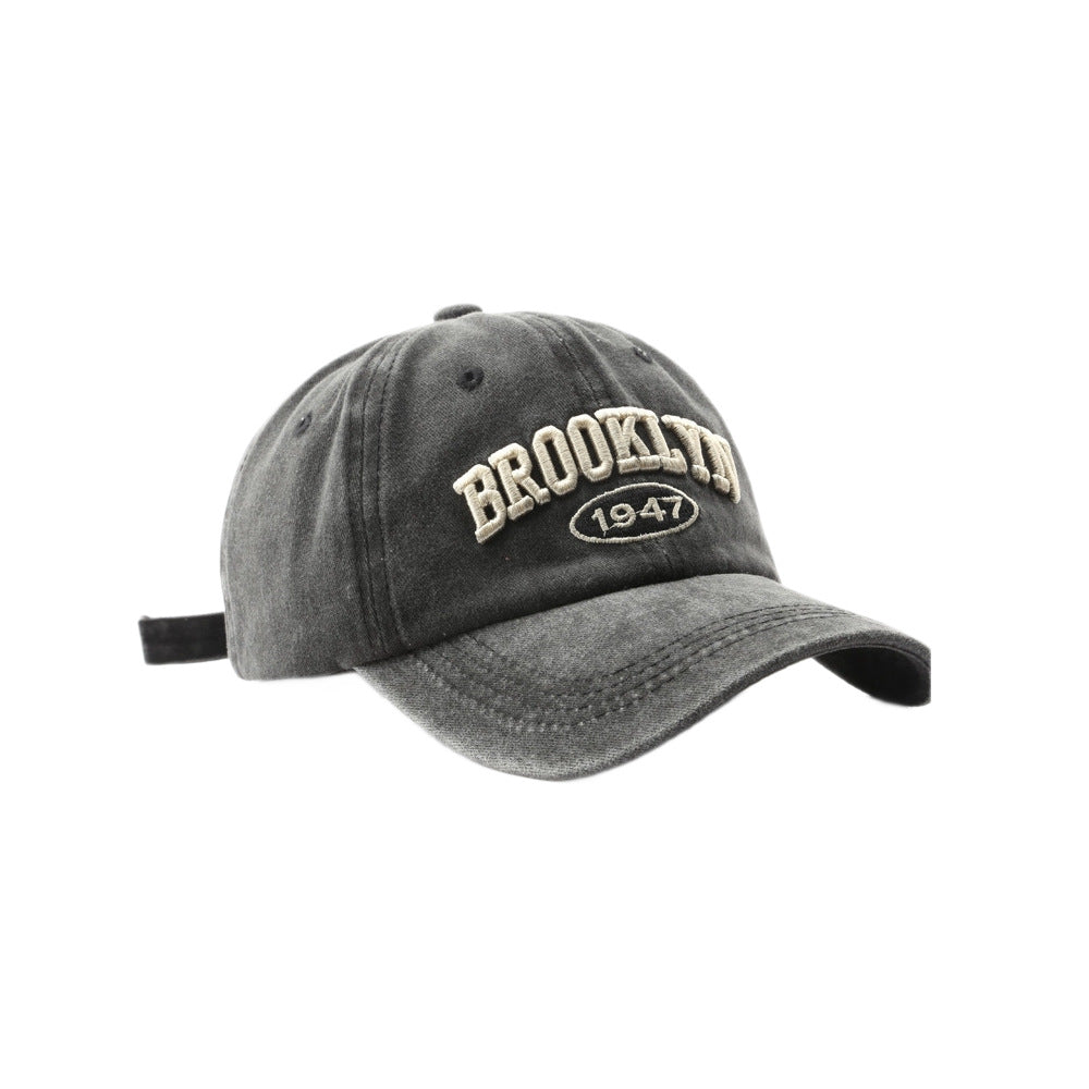Men's Distressed Cotton Dad Cap Stornfield