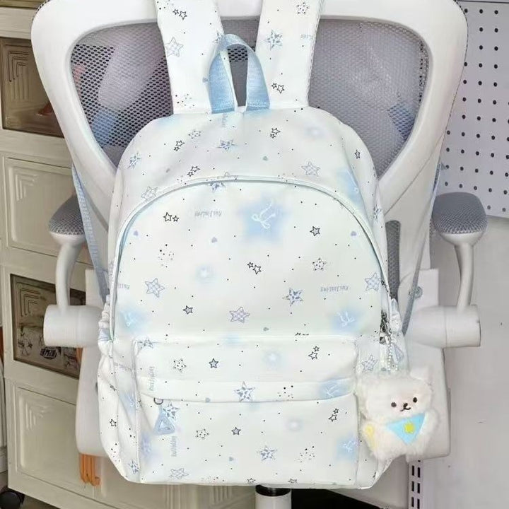 School backpack with playful star design and multiple compartments Stornfield
