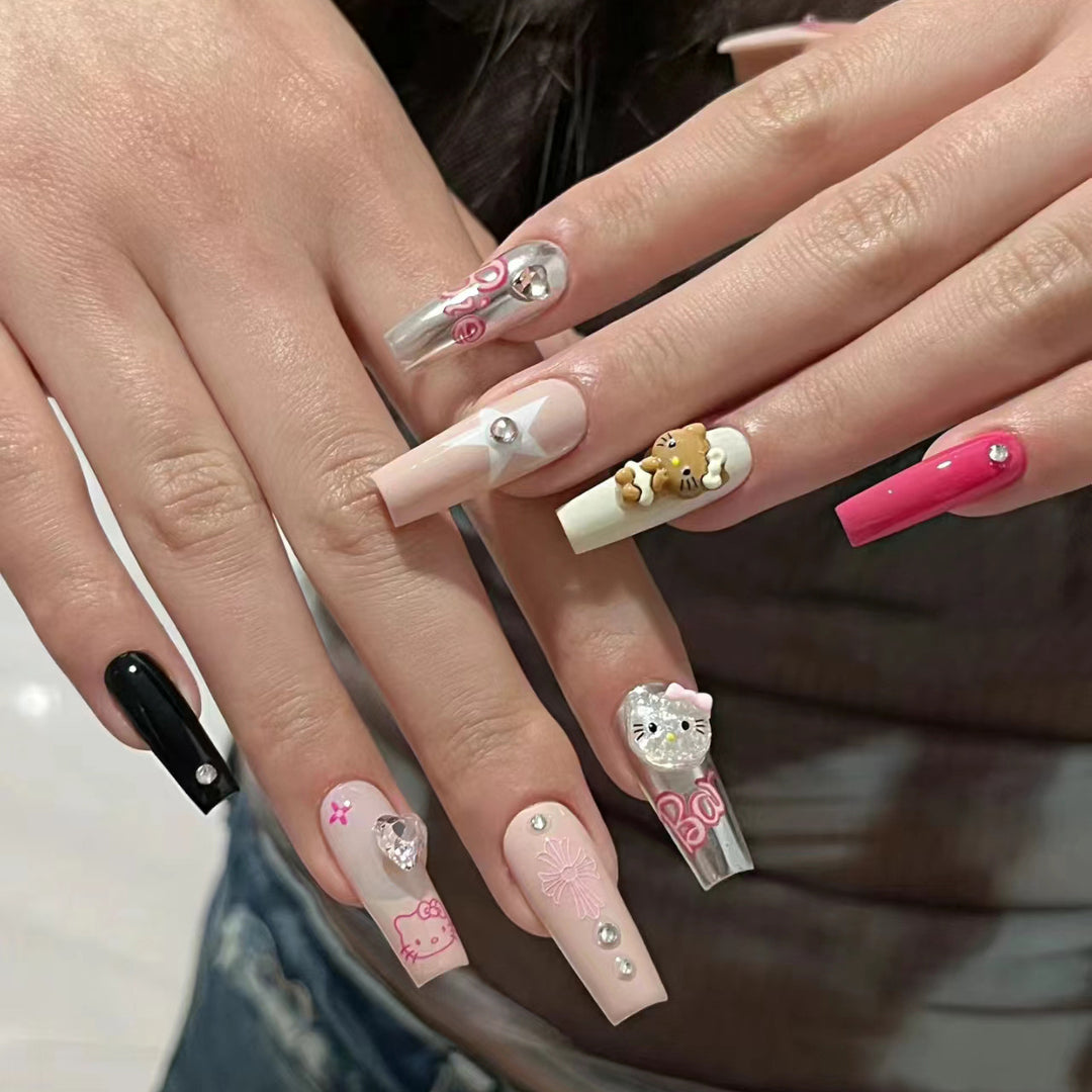 Cute Cartoon Nail Art Set Stornfield