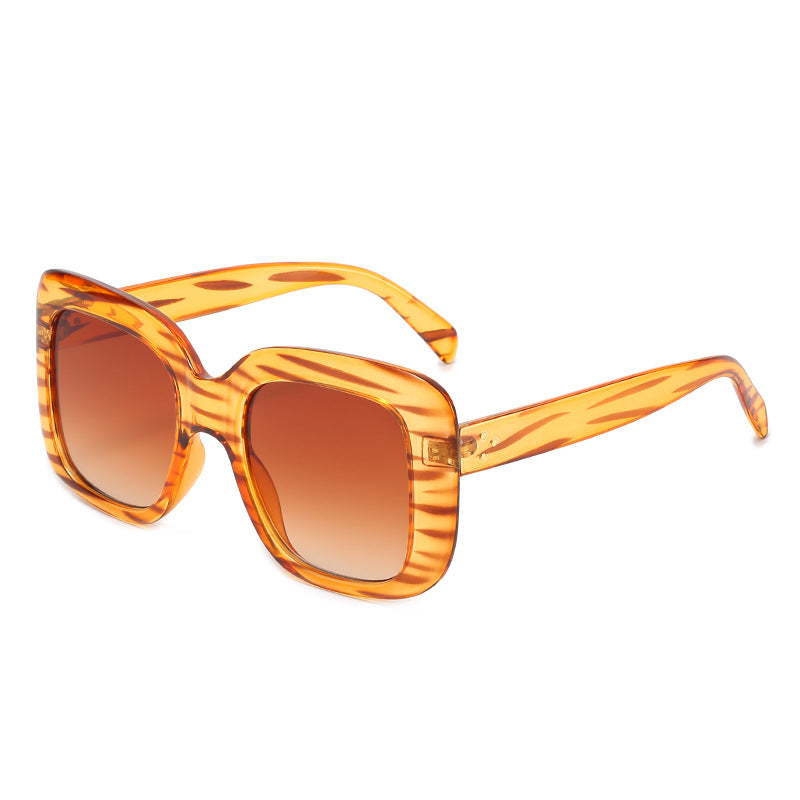 Women's oversized square sunglasses with high-quality plastic frame Stornfield