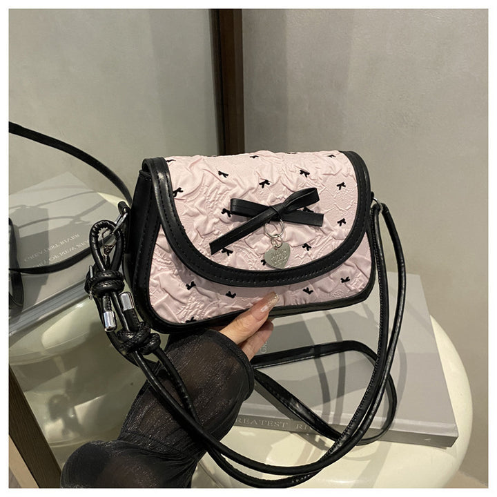 Adorable Bow-Embellished Crossbody Bag Stornfield