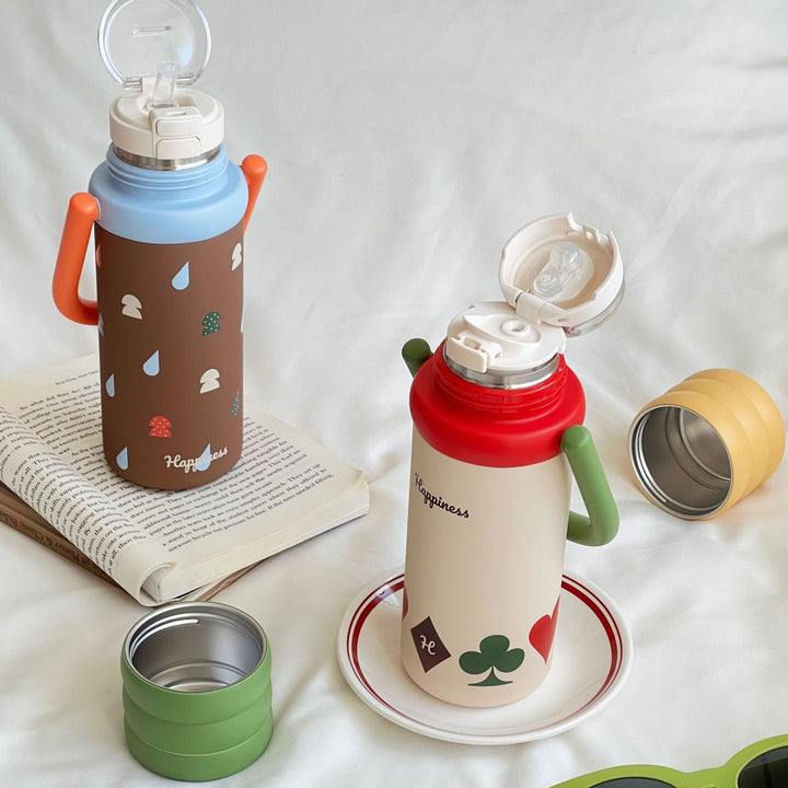 Women Practical Drinking Bottle with Stylish Lid Stornfield
