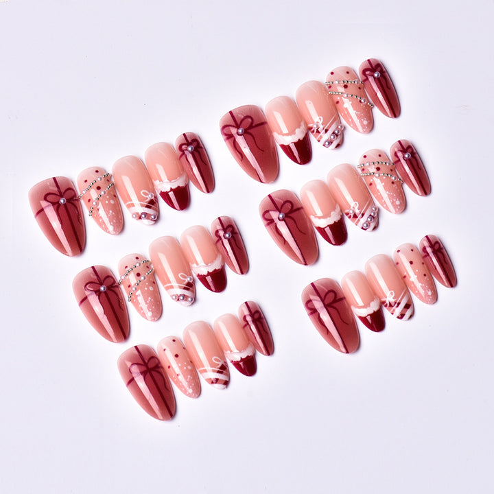 Glamorous Press-On Nail Art Set Stornfield