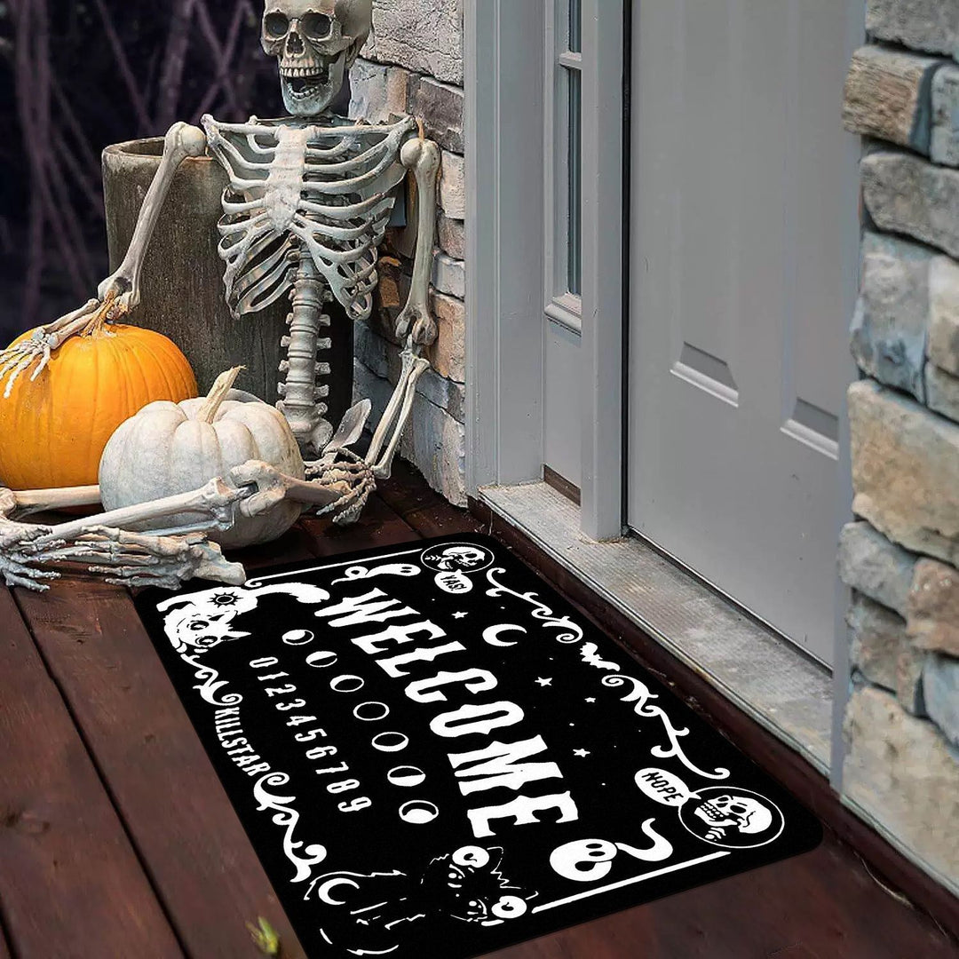 Halloween-Themed Decorative Welcome Mat for Home