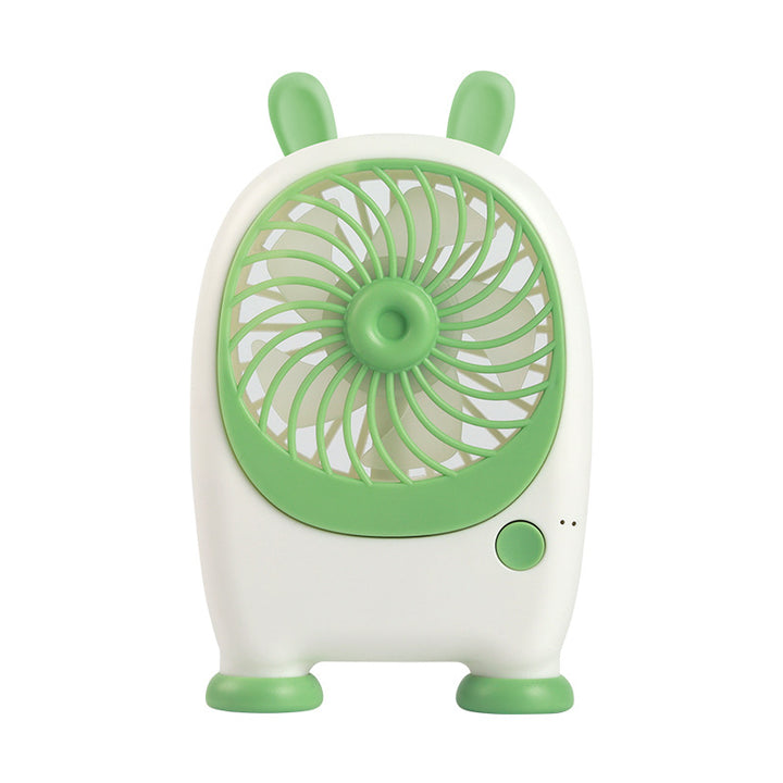 Women's portable handheld fan in playful rabbit design Stornfield