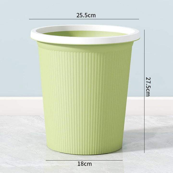Ladies elegant and practical waste bin with ribbed surface Stornfield