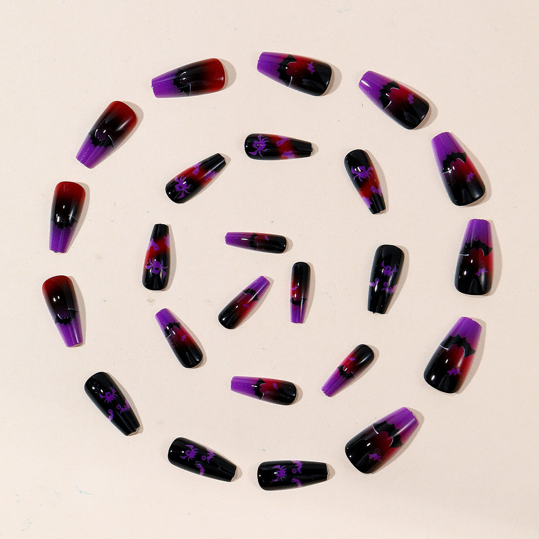 Halloween-Themed 3D Gothic Nail Art Set Stornfield