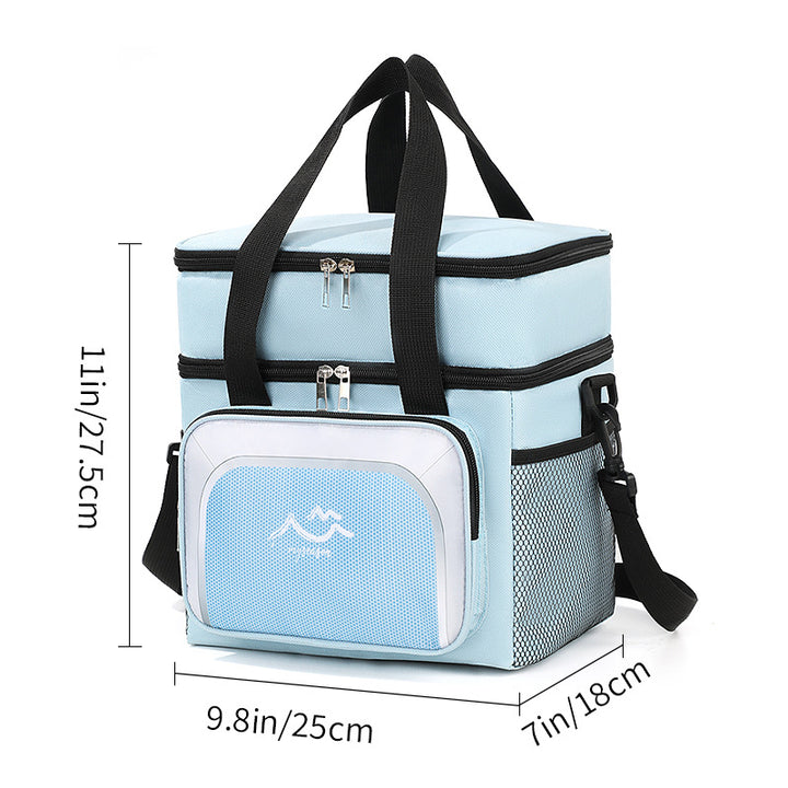 Multi-Compartment Insulated Lunch Cooler Bag Stornfield