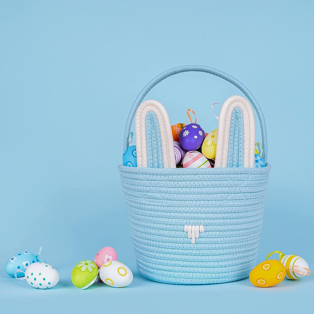 Women cute storage basket with bunny ears Stornfield