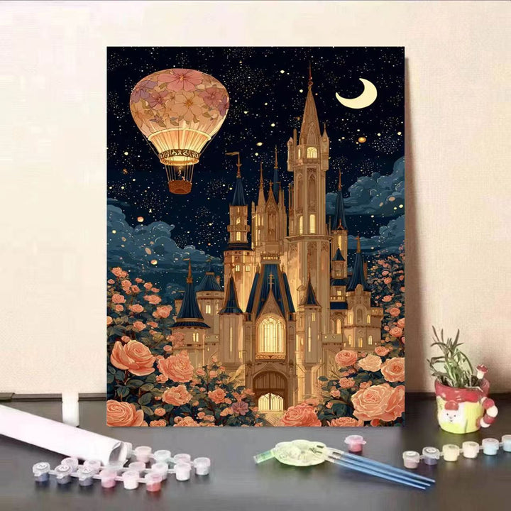 Fantasy Castle Paint by Numbers Canvas Kit Stornfield