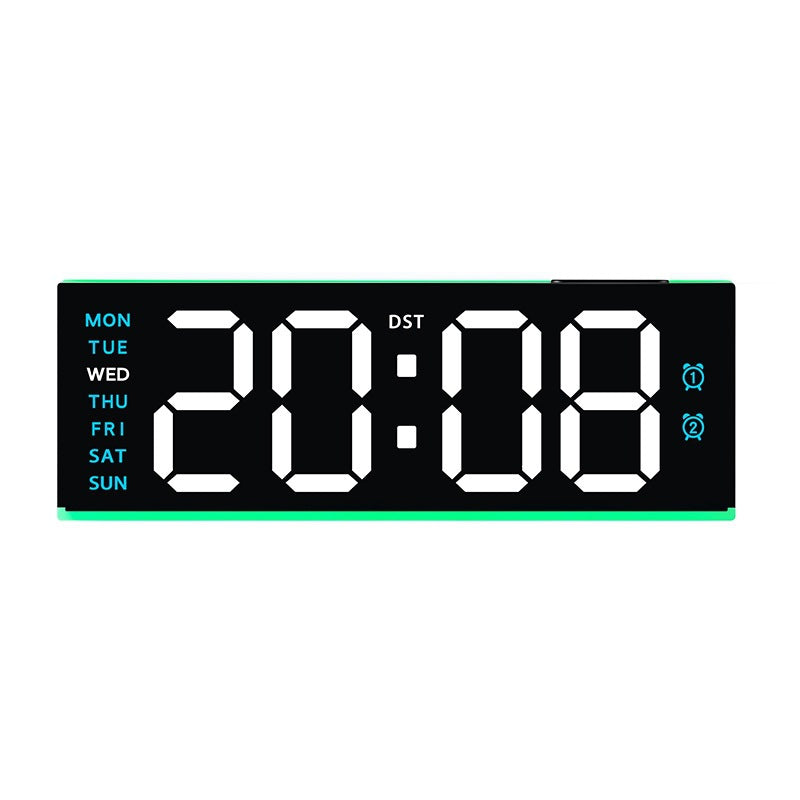 Digital alarm clock with large LED display and dual alarm function Stornfield