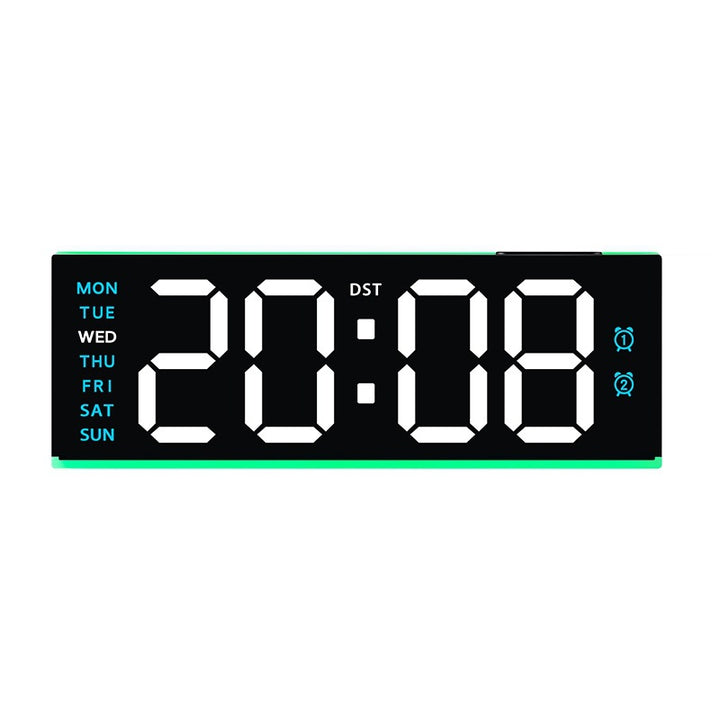 Digital alarm clock with large LED display and dual alarm function Stornfield