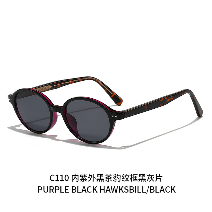 Women's round sunglasses with modern, stylish frame Stornfield