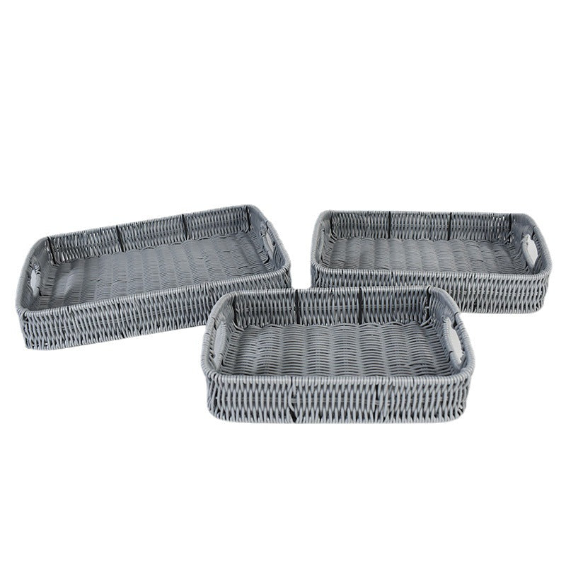 Stacking Woven Storage Trays Stornfield