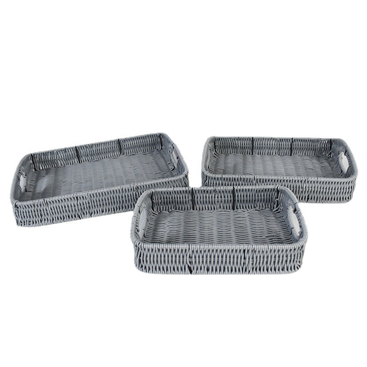 Stacking Woven Storage Trays Stornfield