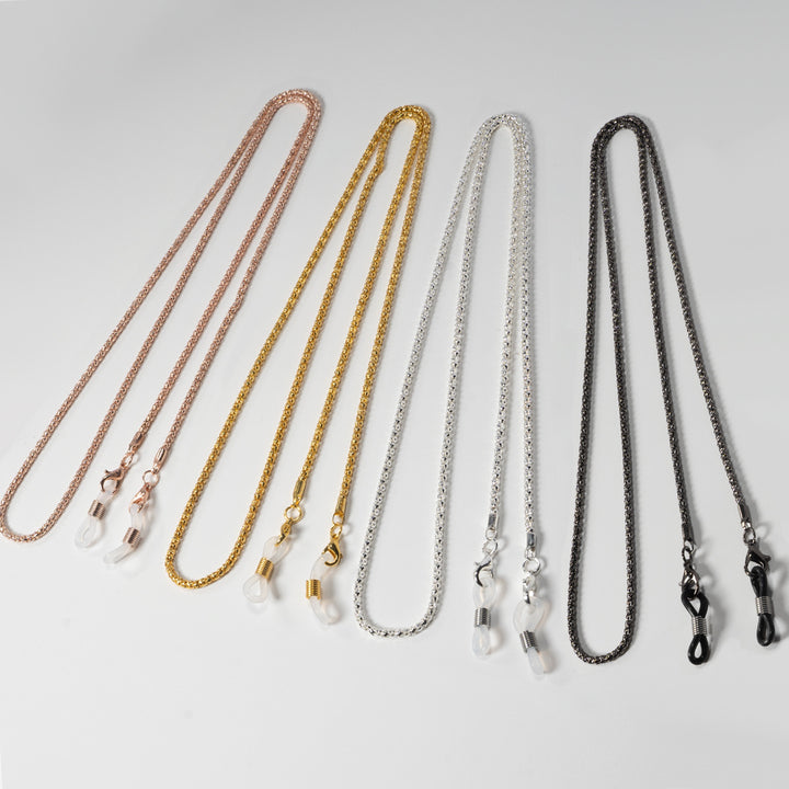 Elegant Silver-Plated Eyewear Chain Stornfield