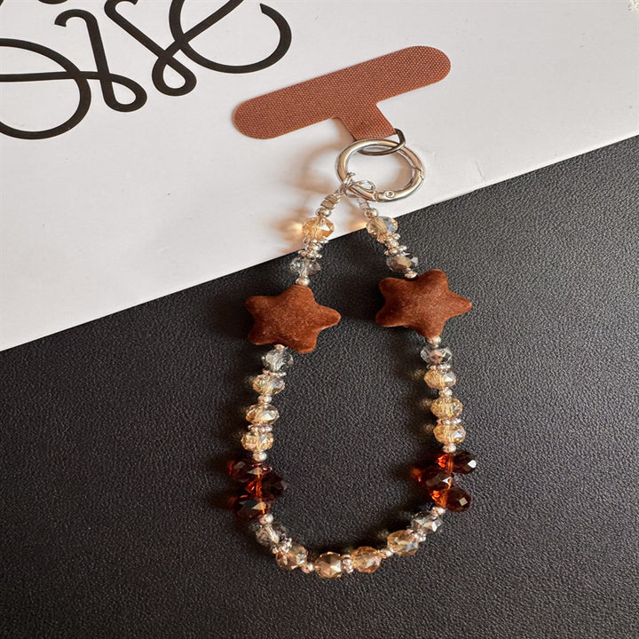 Decorative Beaded Charm Keychain Stornfield 1790135858