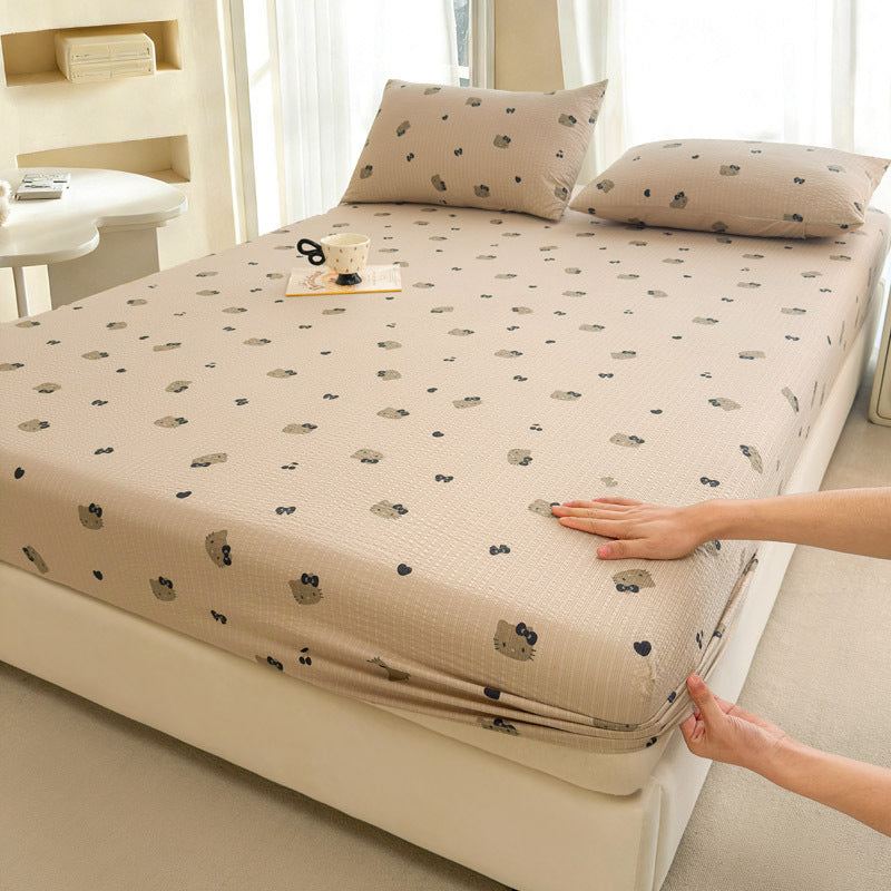 Soft Printed Mattress Protector