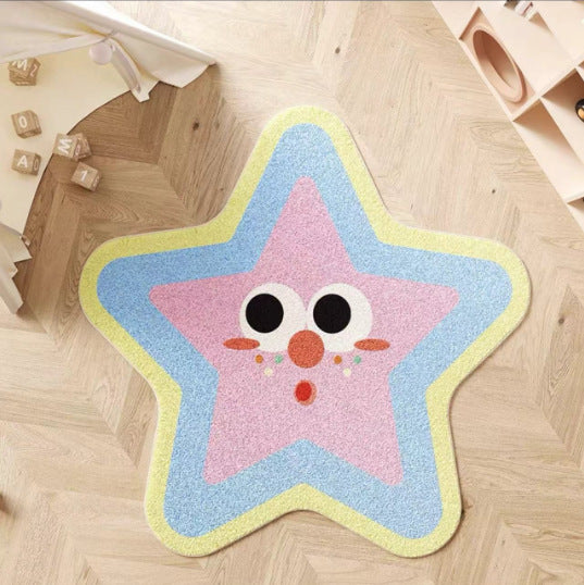 Star-Shaped Soft Area Rug Stornfield