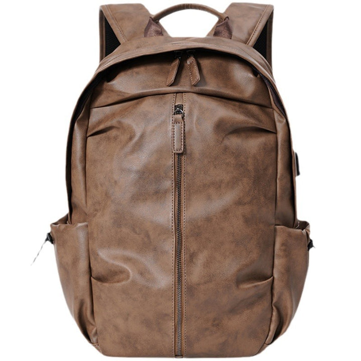 Elegant Backpack Made of Durable Faux Leather with Multifunctional Compartments Stornfield