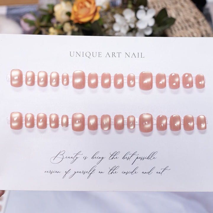 Glossy Press-On Nail Set  1791110284