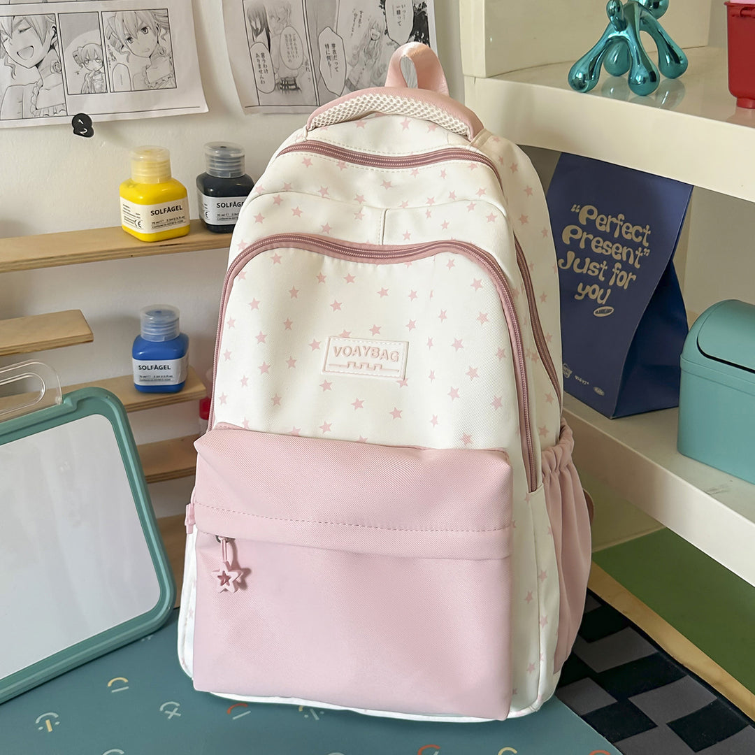 Star-Emblazoned School Backpack Stornfield
