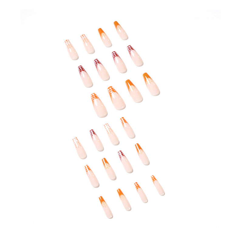 Artful Nail Extensions with Innovative Dot Design Stornfield