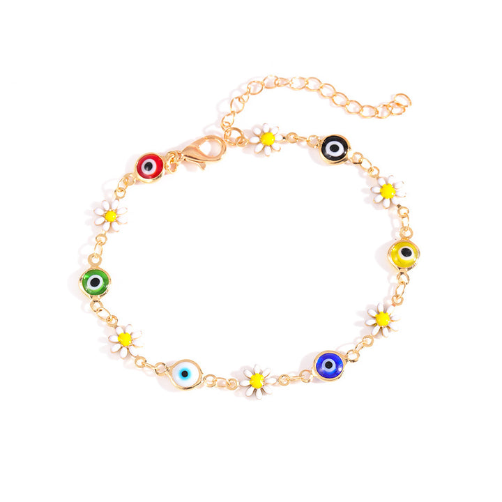 Charming Daisy and Evil Eye Bracelet Stornfield