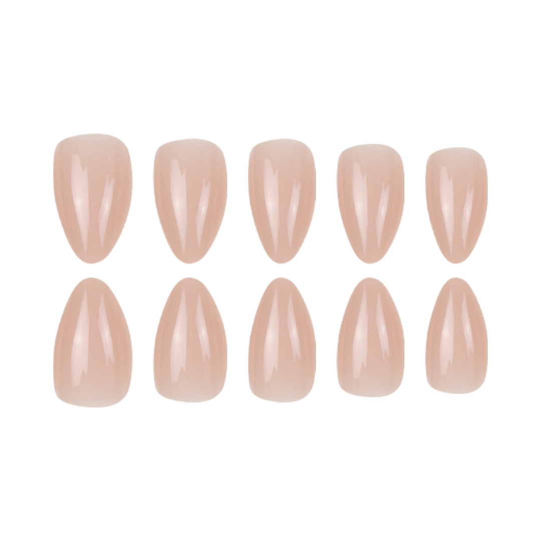 Elegant Gel Press-On Nail Set Stornfield