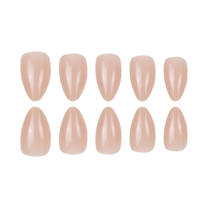 Elegant Gel Press-On Nail Set Stornfield