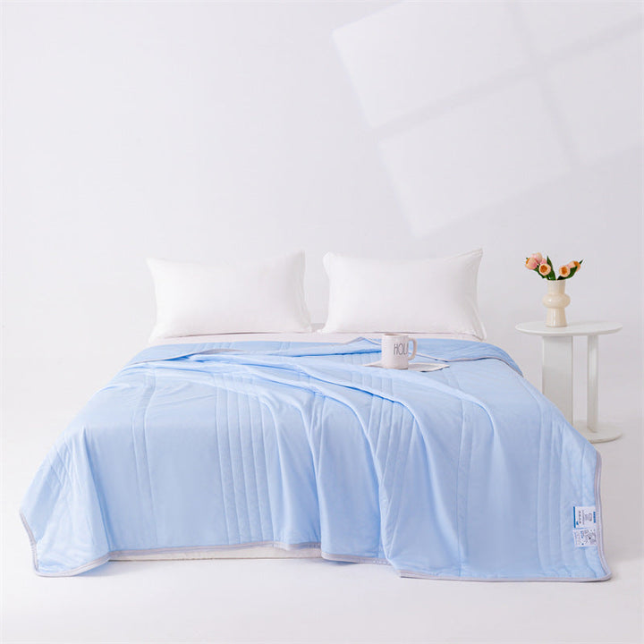 Cooling Ice Silk Summer Blanket – Lightweight, Washable, Soft Quilt for Babies & Adults | Stornfield
