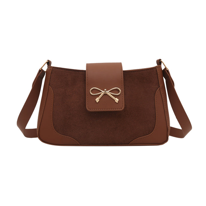 Stylish Faux Suede Handbag Stornfield