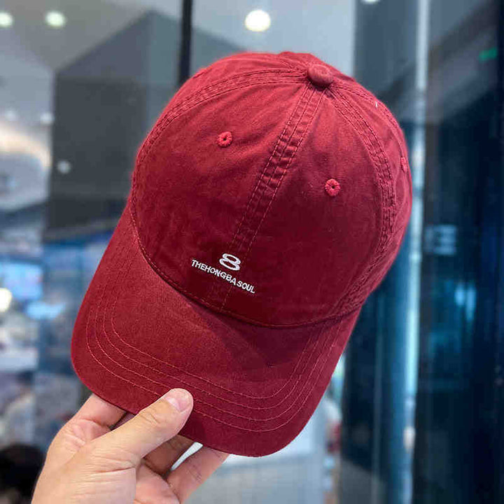 Men's Distressed Cotton Baseball Cap Stornfield