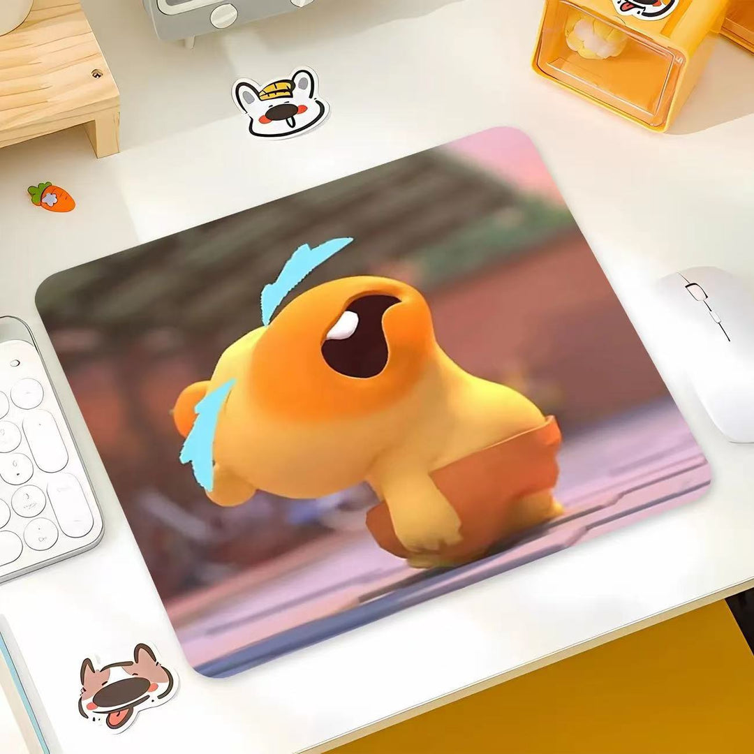 Cartoon-Themed Gaming Mouse Pad