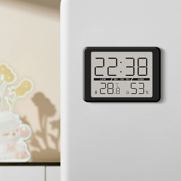 Digital Hygrometer Clock Stornfield
