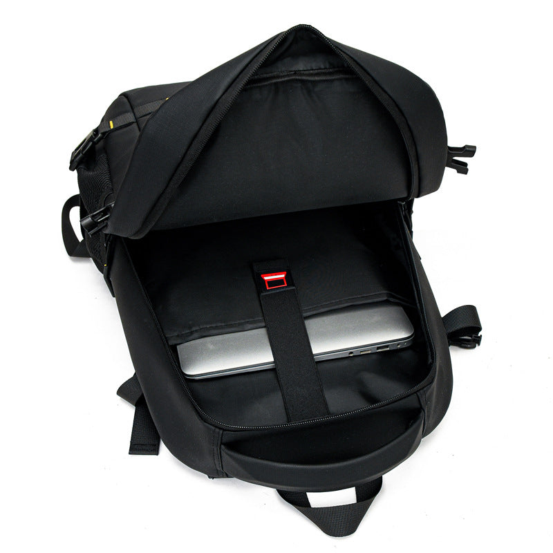 Modern backpack with multidimensional compartments and breathable back Stornfield