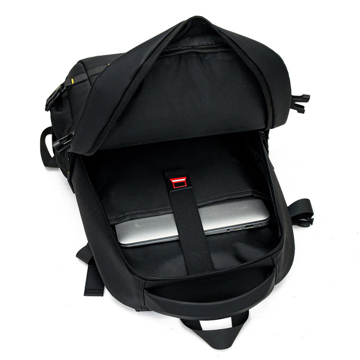 Modern backpack with multidimensional compartments and breathable back Stornfield