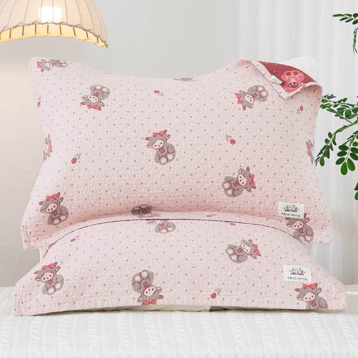 Women's pillowcase with modern checkered pattern Stornfield