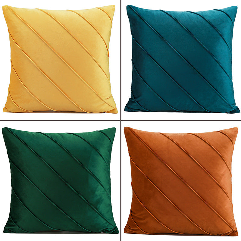 Plush Velvet Accent Pillow