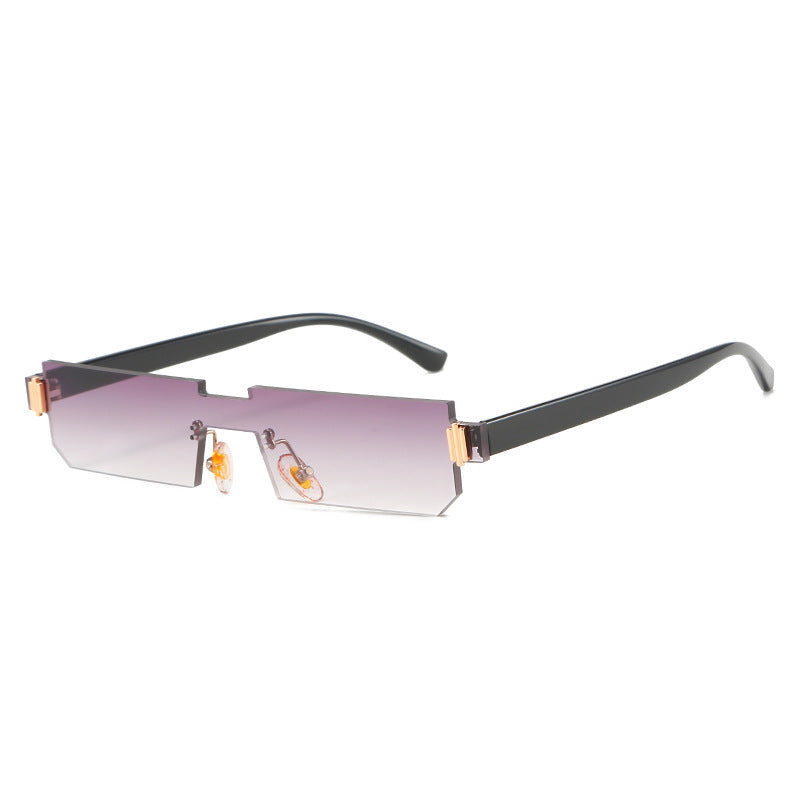 Women's fashionable geometric sunglasses with fine frame Stornfield