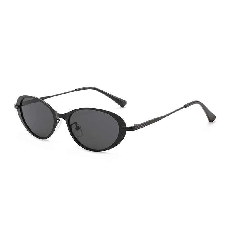 Contemporary Oval Frame Sunglasses Stornfield