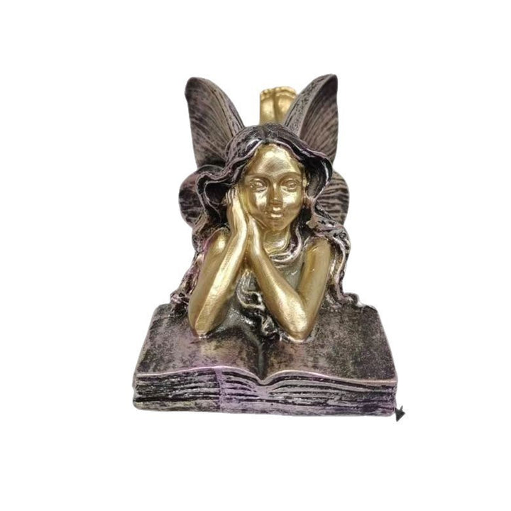 Decorative Angel Figurine with Heart Stornfield
