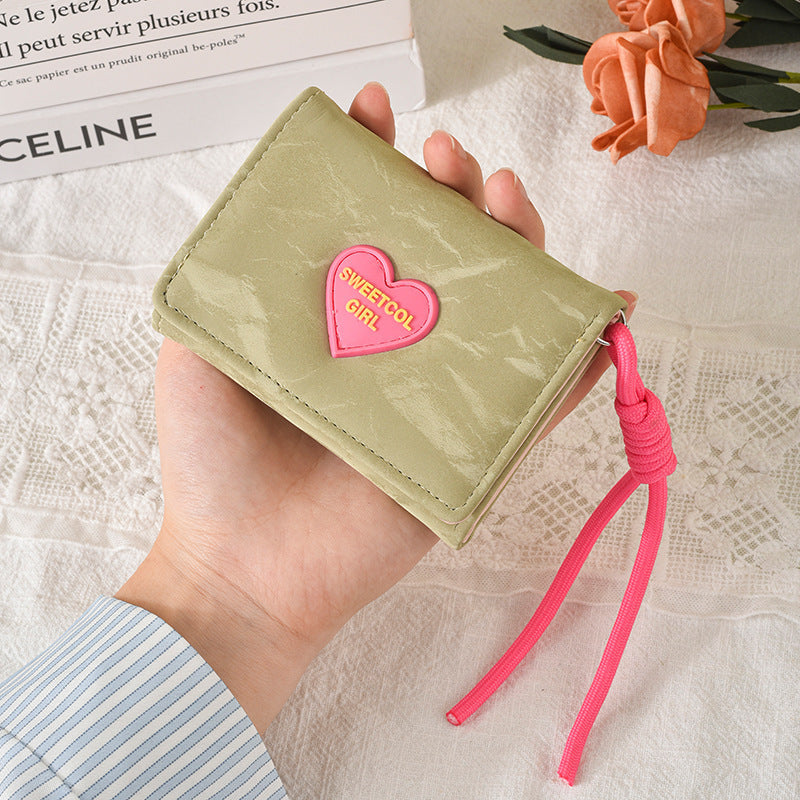 Cute Heart-Embellished Wallet Stornfield