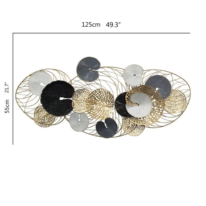 Abstract Metal Wall Art Sculpture Stornfield
