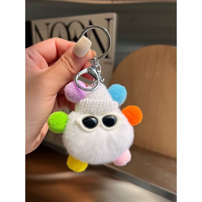 Fun and Playful Plush Cactus Keychain Stornfield