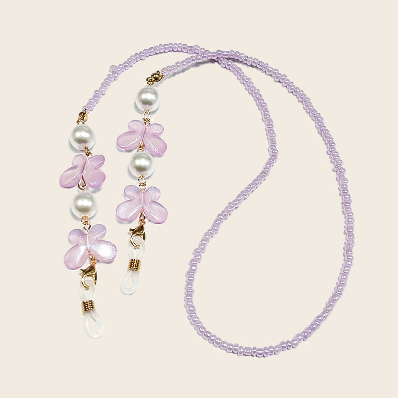 Decorative Floral Eyewear Chain Stornfield