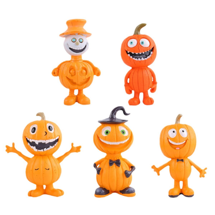 Funny Halloween Pumpkin Figure Stornfield