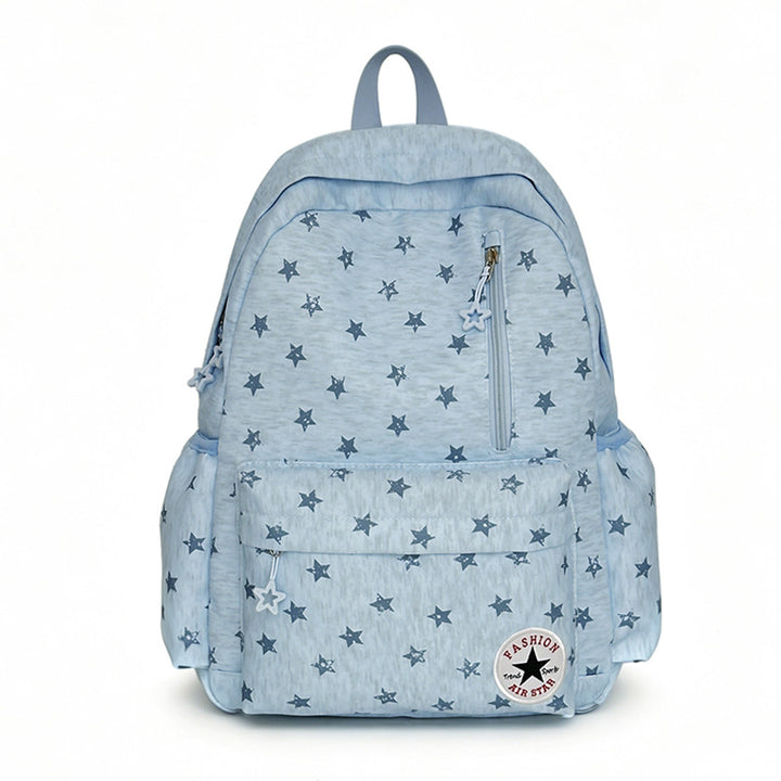 Star-Embellished Casual Backpack Stornfield