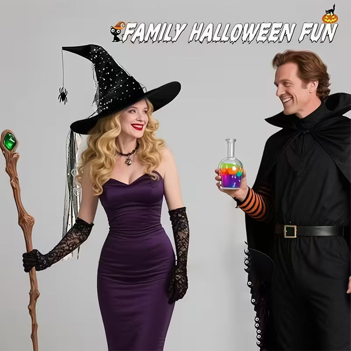Charming Elegant Witch Hat